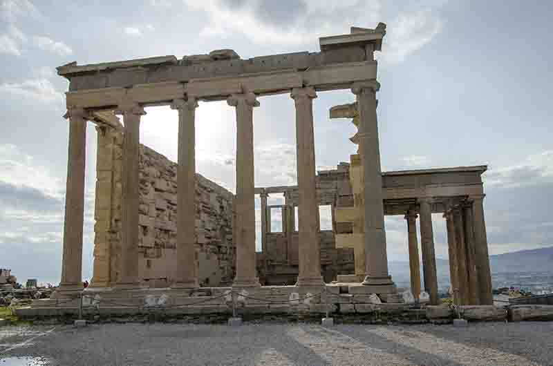 19 - Grecia - Atenas - La Acropolis - templo de Erecteion